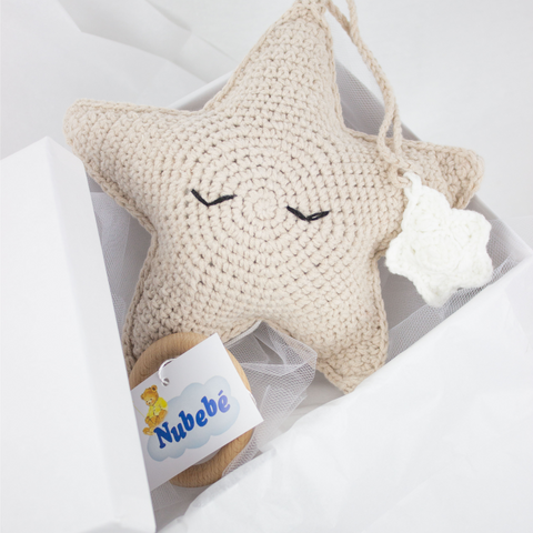 Musical Little Star Crochet Cotton - Baby Gift