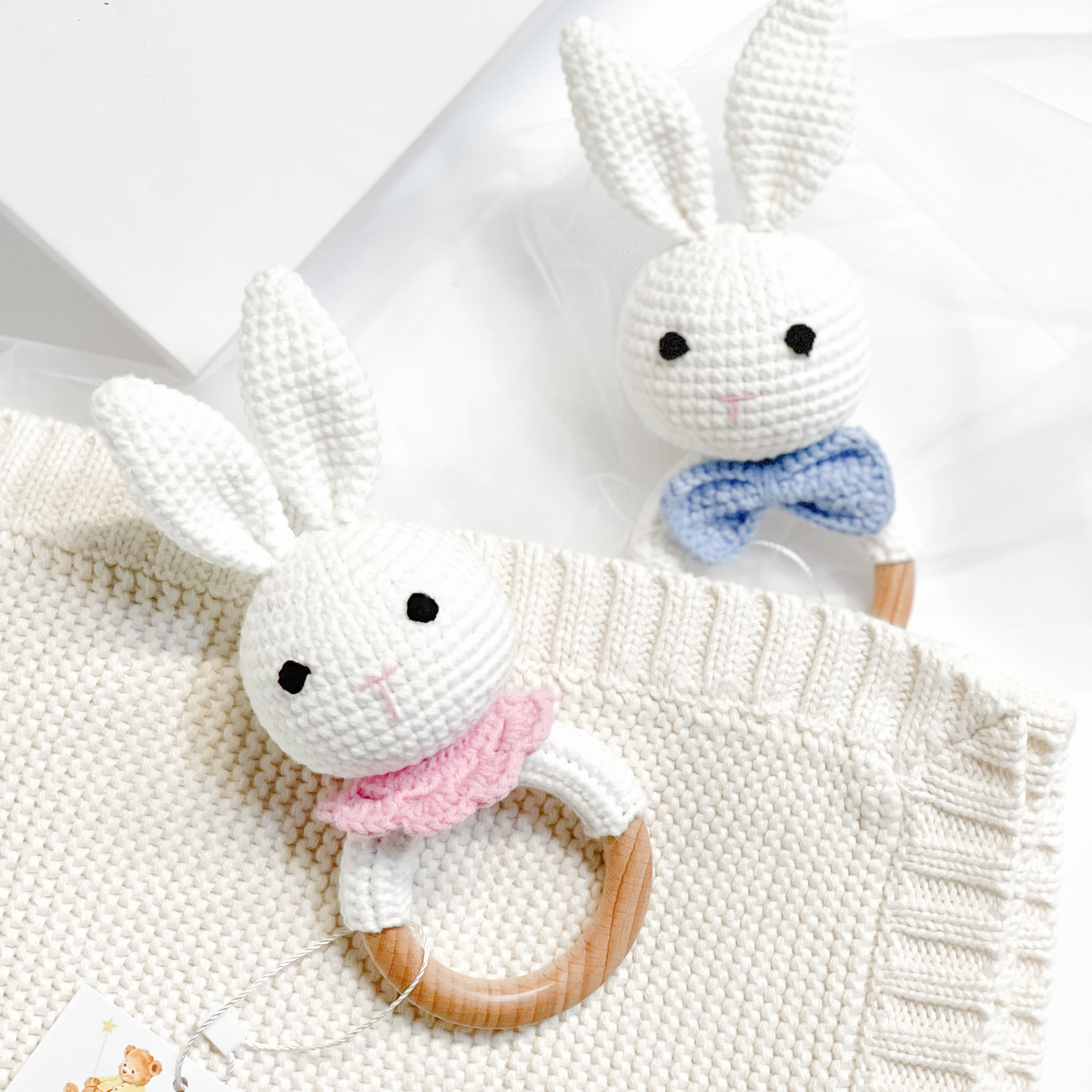 Bunny Rattles - Musical Toy – Nubebe